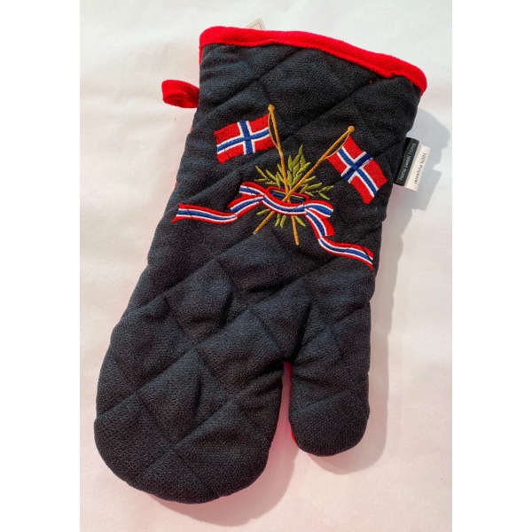 Grillvott med flagg