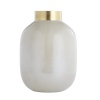 Alma vase H33 cm. driftwood/light gold - Bilde 2