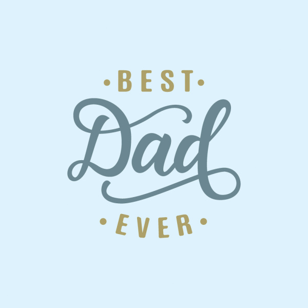 Servietter: Best Dad Ever (lunsj)