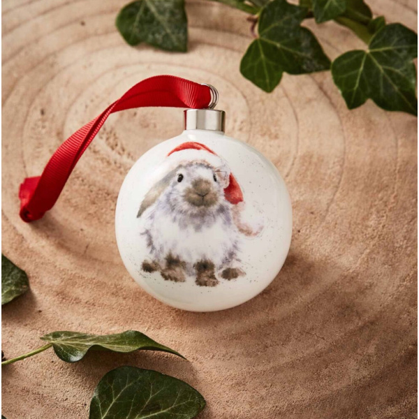 Wrendale Design: Ho Ho Ho Christmas Bauble - Bilde 4