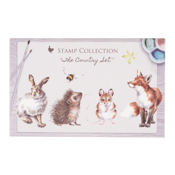 Wrendale Stamp Set, The Country Set