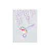 Wrendale A6 notebook Wisteria wishes Hummingbird