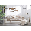 Cushion Embroidery Flowers + Fringes - Bilde 3
