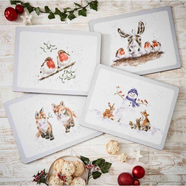 Christmas Animal Large Placemats - Bilde 3
