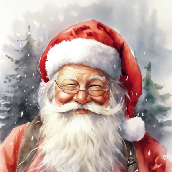 Happy Santa (lunsj servietter)