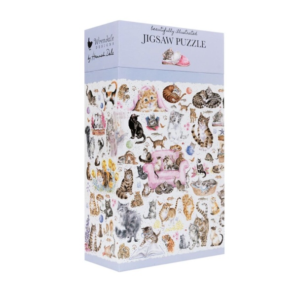 Wrendale Design puslespill: Feline Friends