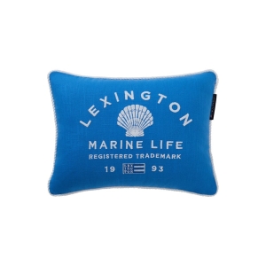 Marine life-pute 40x30 i økologisk bomullslerret