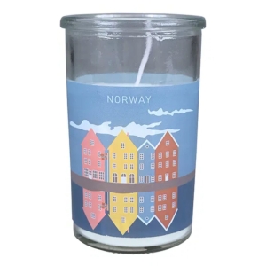 Lys i glass: BERGEN