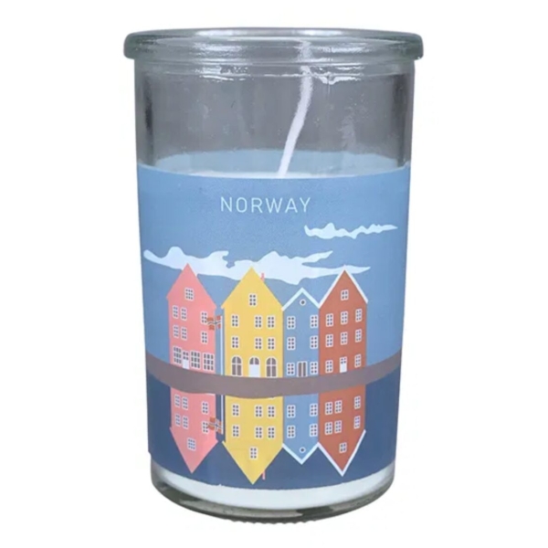 Lys i glass: BERGEN