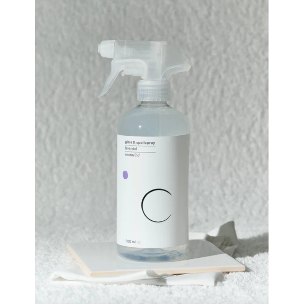 C Soaps glass & speilspray 500 ml (lavendel)