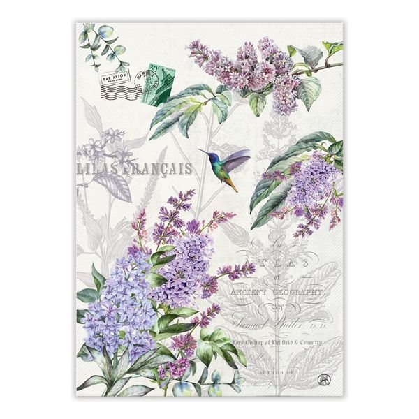MDW kjøkkenhåndkle FRENCH LILACS