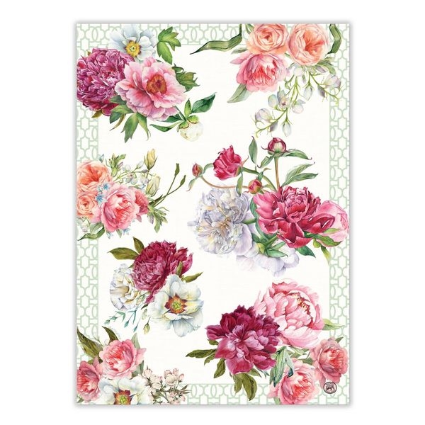 MDW kjøkkenhåndkle BLUSH PEONY