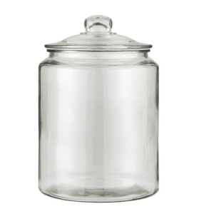 Glasskrukke med tett lokk 5,5 liter