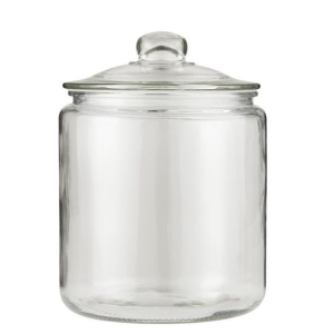 Glasskrukke med tett lokk 4 liter