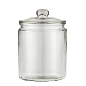 Glasskrukke med tett lokk 1,9 liter
