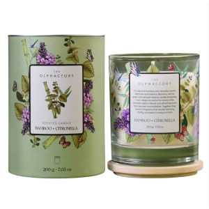 Duftlys Bamboo Citronella
