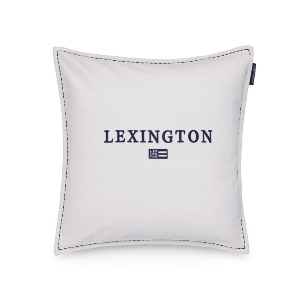 Icons Lexington logo putevaretrekk i fløyel, hvit