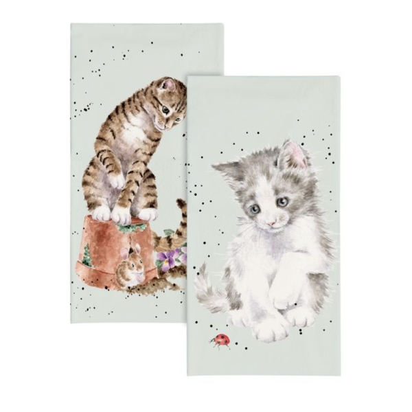 Papirlommetørkle: Ladybird, Cat