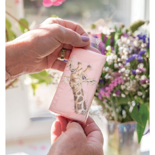 Papirlommetørkle: Flowers, Giraffe - Bilde 2