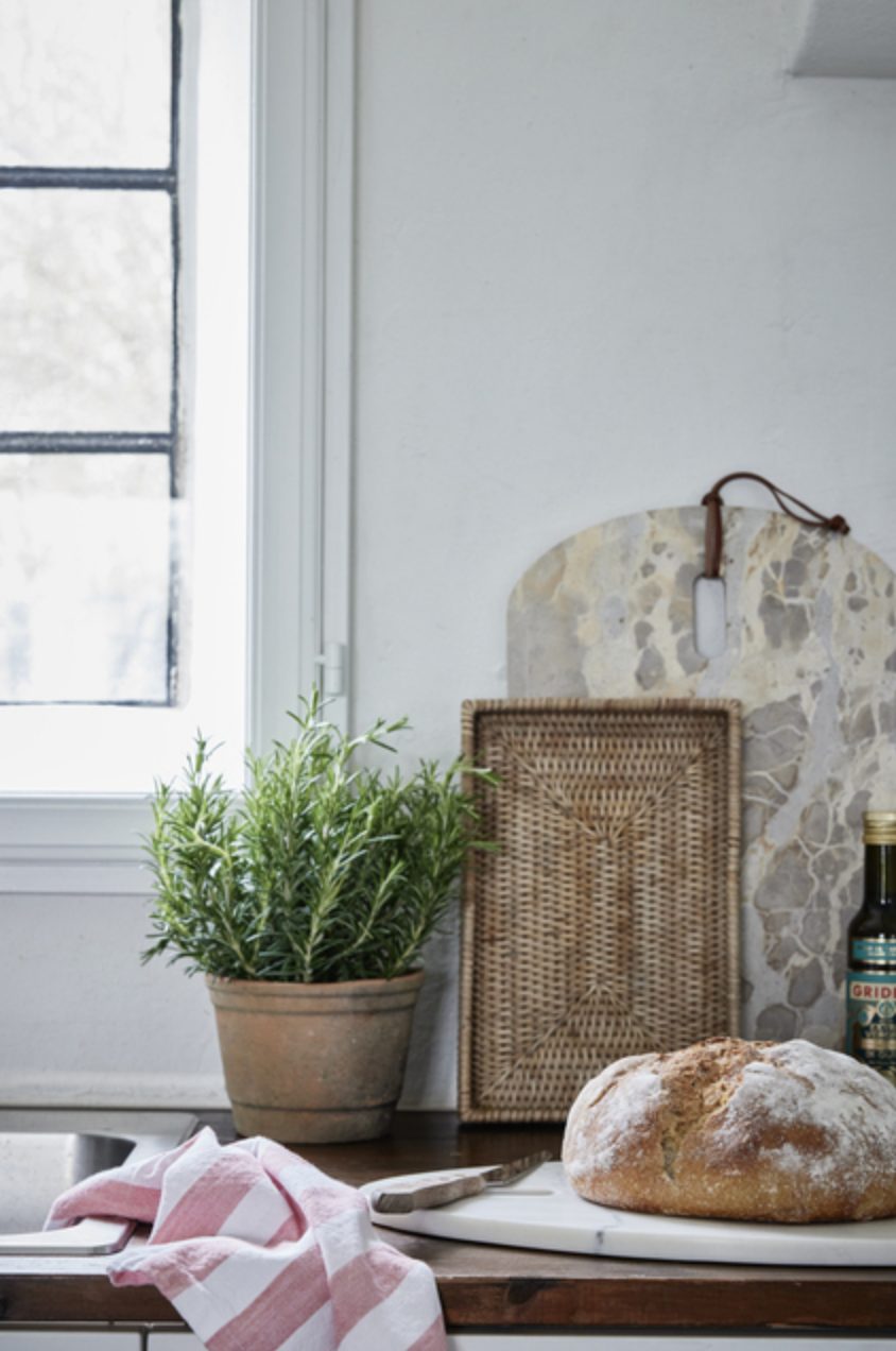 Norah serveringsfat i rattan - Bilde 4