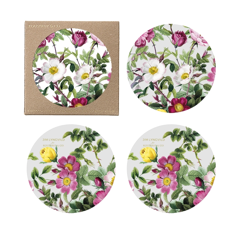 Rose Flower Garden Coaster