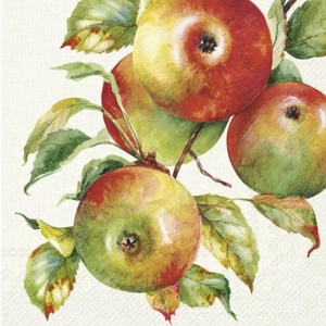 Servietter: Home grown apples (kaffe)