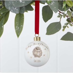 Baby's First Christmas 2025 julekule