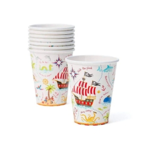 Pirater pappkrus (8 stk.)