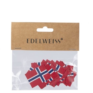 Konfetti Norsk flagg