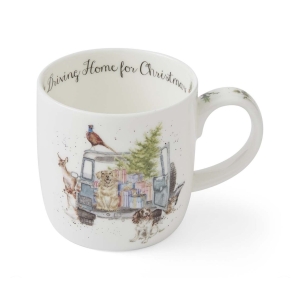 Wrendale: Driving home for Christmas krus