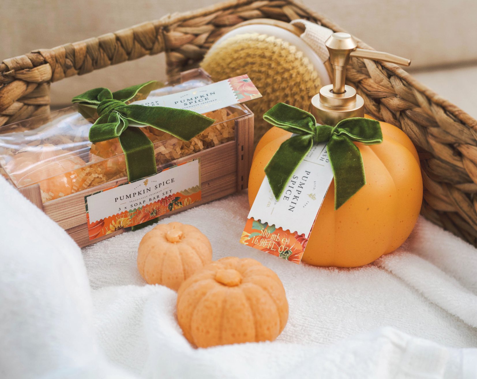 Såpestykker i gaveeske - Pumpkin Spice - Bilde 3