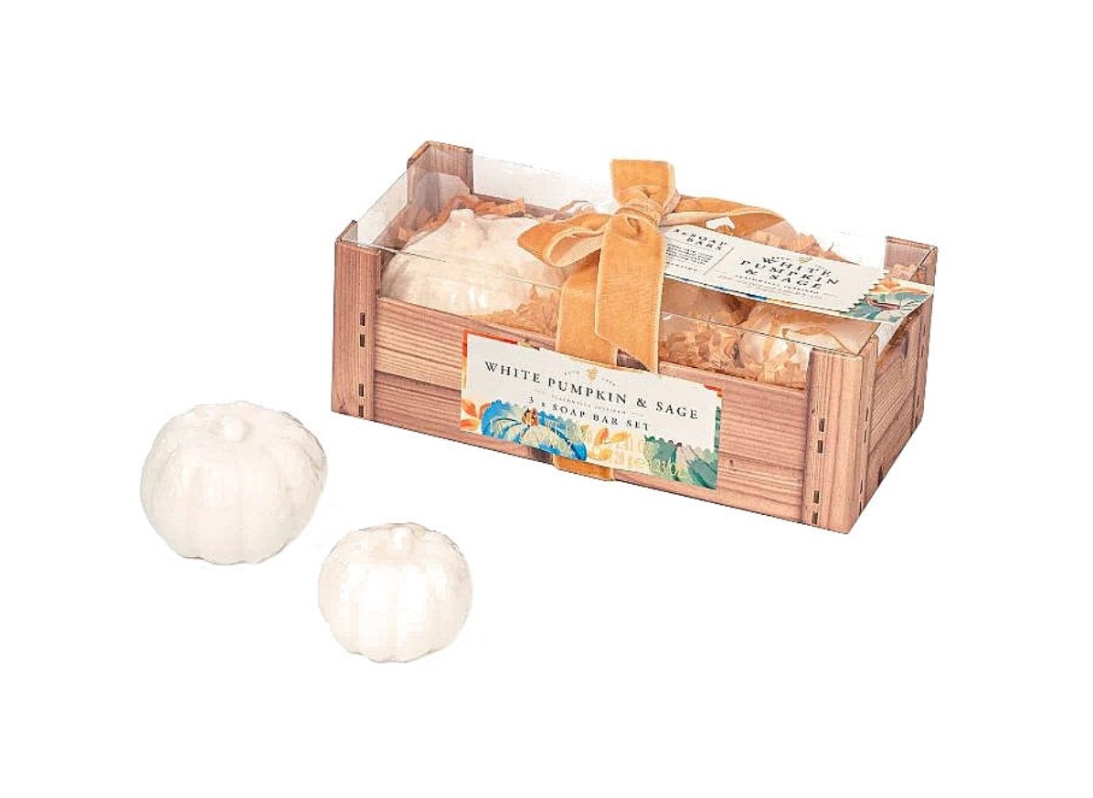 Såpestykker i gaveeske - Pumpkin sage - Bilde 3
