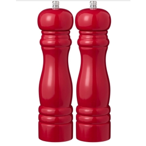 Salt/pepper bøsser (sett) Rød