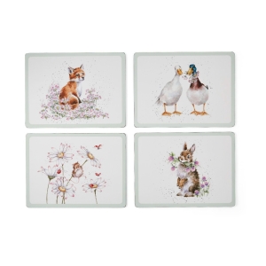 'Wildflower' Animal Placemats (4 bordbrikker)