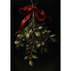 Plakat A4 "Misteltein rød"