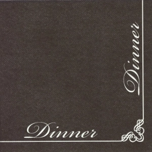 Dinner for one, Middagsservietter sort