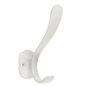 Knagg, dobbel (hvit)