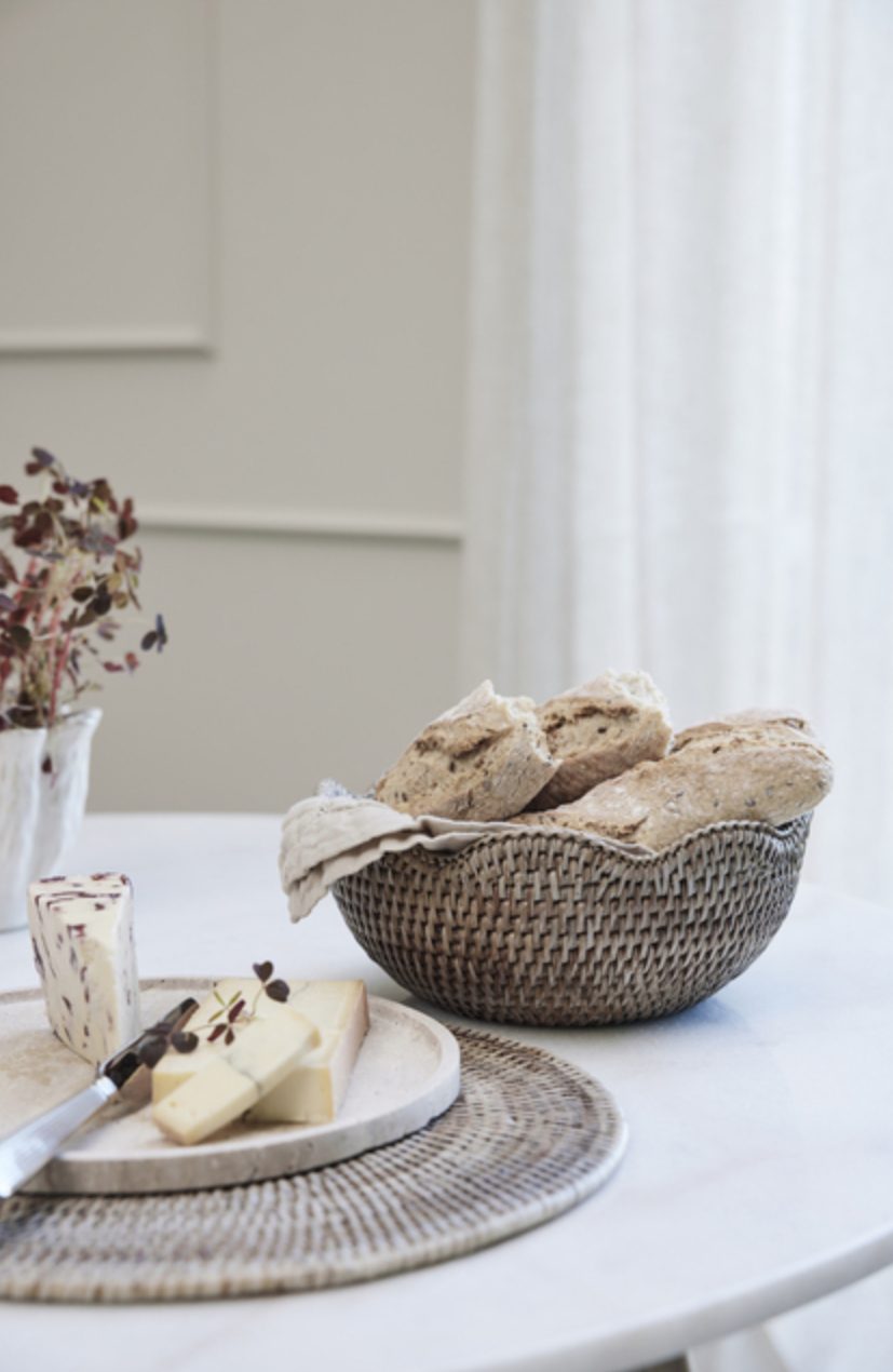 Norah kurv i rattan (24 cm) - Bilde 2