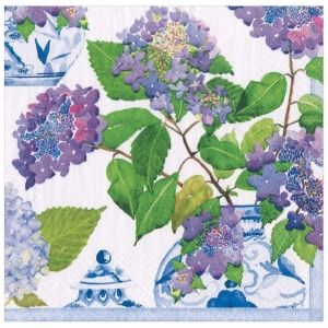Hydrangeas and Porcelain (middag servietter)