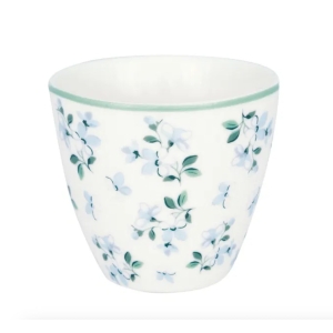 Alaia white latte cup