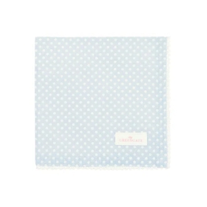 Dotty pale blue brødduk