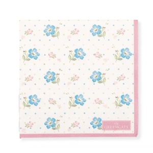 Rosalia white (kaffe servietter)