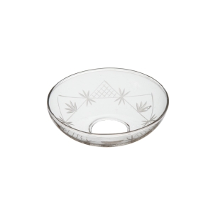 Lys ring i glass ("stjerner")