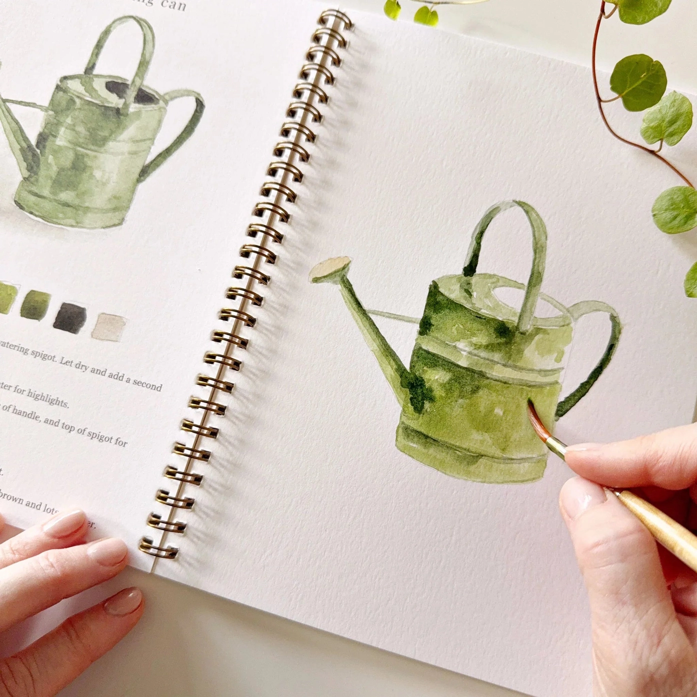 Garden Watercolor Workbook - Bilde 10
