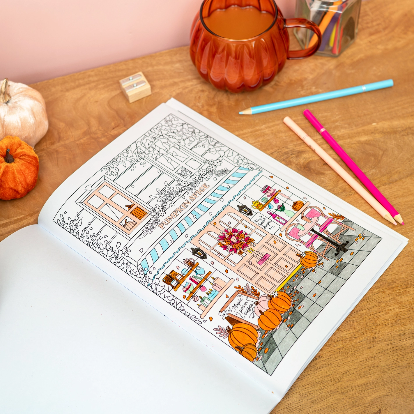 Colouring Book: Shopfront Scenes - Bilde 5