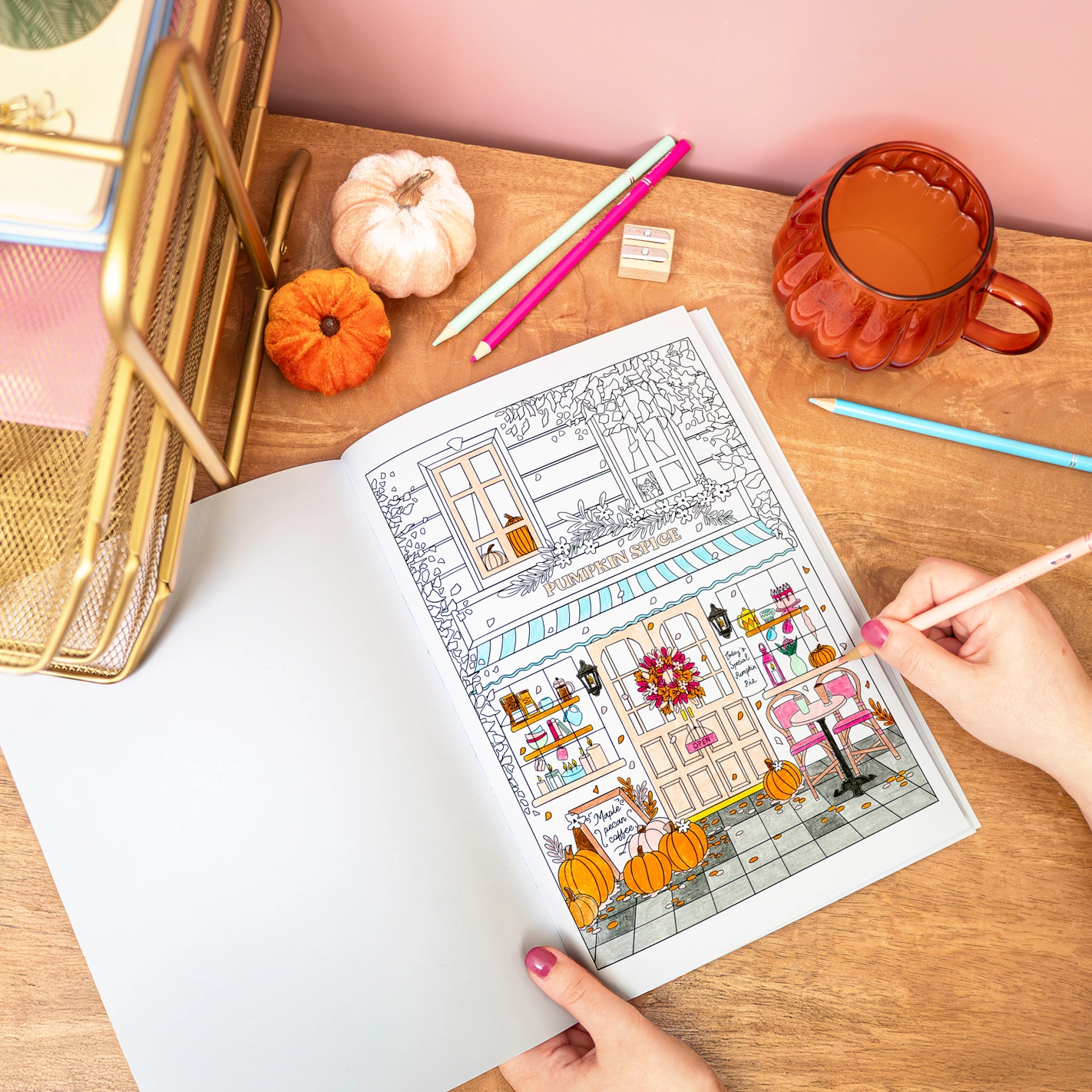 Colouring Book: Shopfront Scenes - Bilde 10