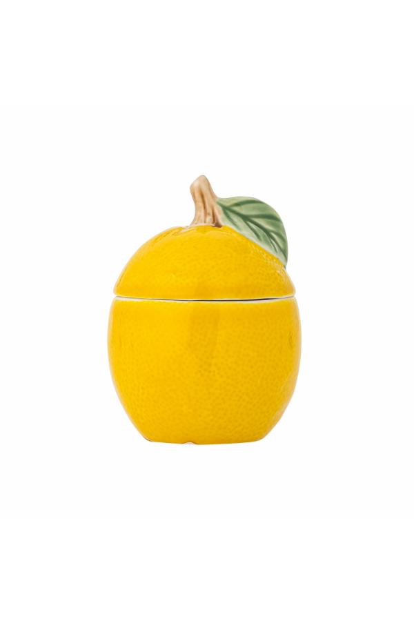 Limone Jar w/Lid