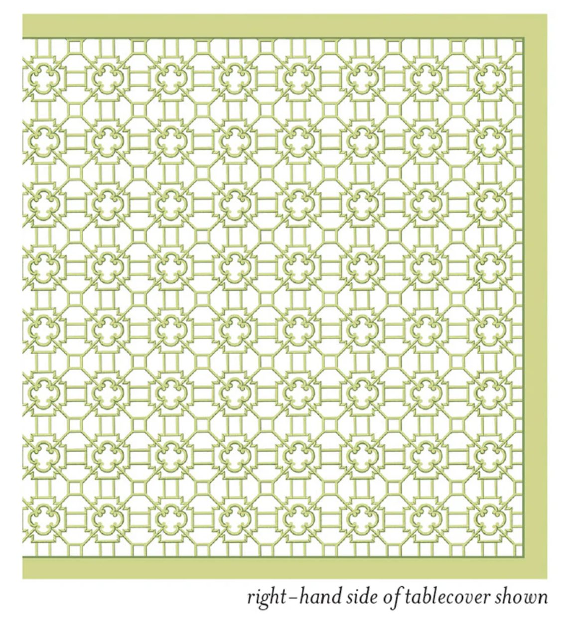 Bamboo Screen Green duk - Bilde 3