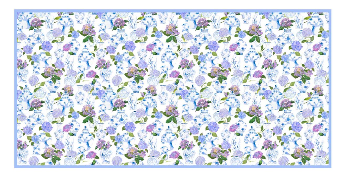 Hydrangeas and Porcelain duk - Bilde 2