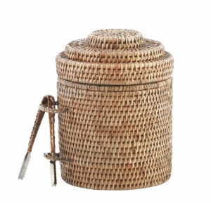 Norah ice bucket i rattan TILBUD